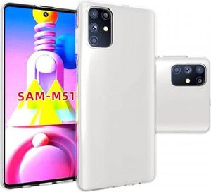 Etui SAMSUNG GALAXY M51 Slim Case Protect 2mm transparentne 2