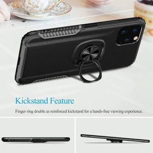 Etui SAMSUNG GALAXY NOTE 10 LITE Pancerne Armor Ring czarne 3