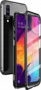Etui XIAOMI REDMI 9C 3w1 Double Magnetic 360 Aluminium i Szkło czarne 2