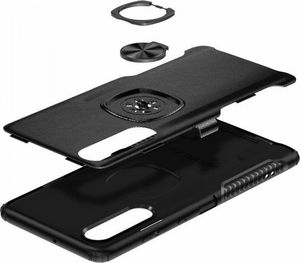 Etui XIAOMI REDMI NOTE 8T Pancerne Armor Ring czarne 2