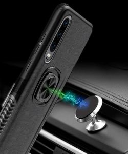 Etui XIAOMI REDMI NOTE 8T Pancerne Armor Ring czarne 5