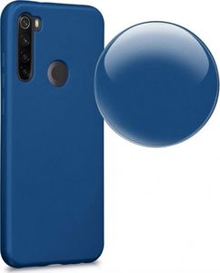Etui XIAOMI REDMI NOTE 8T Silicone case elastyczne silikonowe granatowe 2
