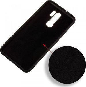 Etui XIAOMI REDMI NOTE 9 Silicone case elastyczne silikonowe czarne 2