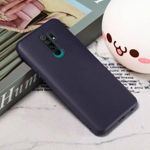 Etui XIAOMI REDMI NOTE 9 Silicone case elastyczne silikonowe granatowe 6
