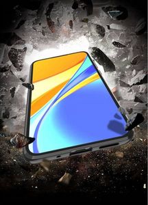 Etui XIAOMI REMI 9C Clear Carbon Ring czarne 7