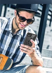 Etui XIAOMI REMI 9C Clear Carbon Ring czarne 9