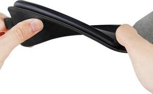 Kabura SAMSUNG GALAXY M21 Pionowa Rubber etui z klapką czarne 6