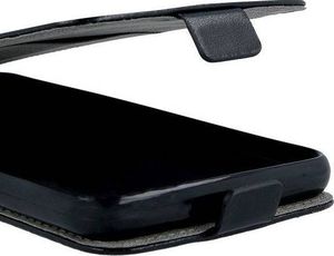 Kabura SAMSUNG GALAXY M21 Pionowa Rubber etui z klapką czarne 8