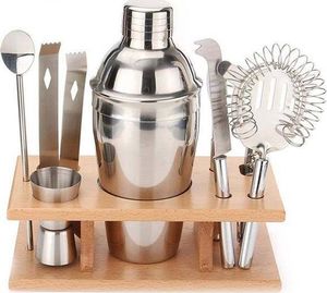 CreativeHome AG139B ZESTAW BARMANA SHAKER DO DRINKÓW 9 EL uniwersalny 2