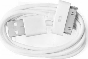 Kabel USB USB-A - Apple 30-Pin 1 m Biały (78715) 2