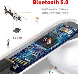 Słuchawki I12 TWS + kabel lightning 11