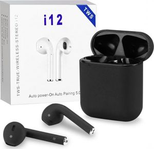 Słuchawki I12 TWS + kabel lightning 3
