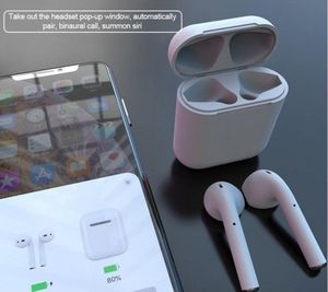 Słuchawki I12 TWS + kabel lightning 2