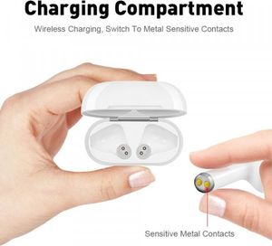 Słuchawki I12 TWS + kabel lightning 8