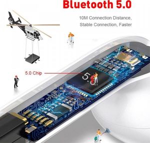 Słuchawki  I12 TWS Metallic + kabel lightning 11