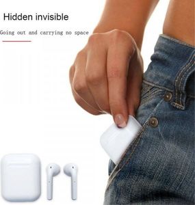 Słuchawki  I12 TWS Metallic + kabel lightning 8