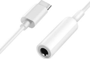 Adapter USB Hertz AK291A USB-C - Jack 3.5mm Biały  (2257-uniw) 5