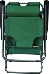 Home Appliances AG219A LEŻAK PLAŻOWY OGRODOWY SKŁADANY ZIELONY uniwersalny 2