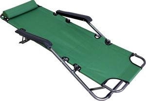 Home Appliances AG219A LEŻAK PLAŻOWY OGRODOWY SKŁADANY ZIELONY uniwersalny 3