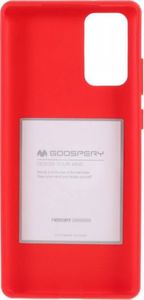 Mercury Goospery Etui SAMSUNG GALAXY NOTE 20 Soft Jelly Case czerwone 4