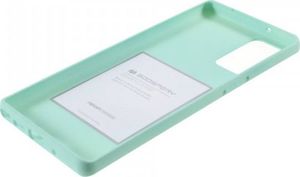 Mercury Goospery Etui SAMSUNG GALAXY NOTE 20 Soft Jelly Case miętowe 6
