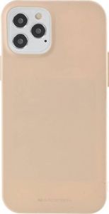 Mercury Goospery Etui IPHONE 12 / IPHONE 12 PRO (6,1'') Soft Jelly Case piaskowe 1