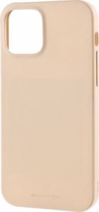 Mercury Goospery Etui IPHONE 12 / IPHONE 12 PRO (6,1'') Soft Jelly Case piaskowe 3