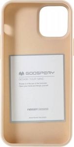 Mercury Goospery Etui IPHONE 12 / IPHONE 12 PRO (6,1'') Soft Jelly Case piaskowe 4