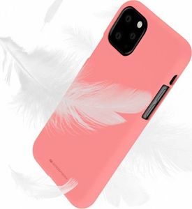 Mercury Goospery Etui IPHONE 11 PRO MAX Soft Jelly jasno różowe 3
