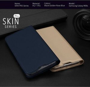 Dux Ducis Etui SAMSUNG GALAXY M21 / M30S z klapką Dux Ducis skórzane Skin Leather złote 8