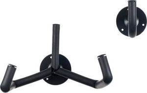 Apte SG1B WIESZAK GITAROWY ŚCIENNY 2-CZĘŚCIOWY CZARNY uniwersalny 4