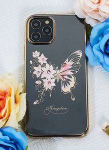 Kingxbar Kingxbar Butterfly Series-Pink/Gold iPhone 12 6.7'' 9