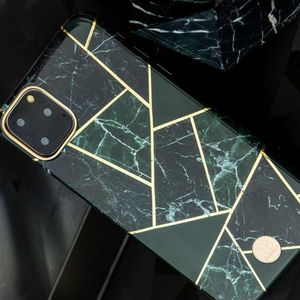 Kingxbar Kingxbar iPhone 11 Marble Series-Green 3
