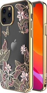 Kingxbar Kingxbar Butterfly Series-Pink/Gold iPhone 12 6.7'' 2