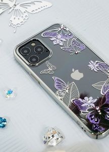 Kingxbar Kingxbar Butterfly Series-Pink/Gold iPhone 12 5.4'' 13