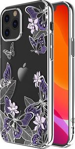 Kingxbar Kingxbar Butterfly Series-Purple/Silver iPhone 12 6.1'' 2