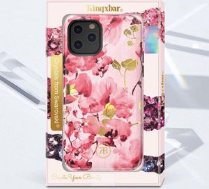 Kingxbar Kingxbar iPhone 11 Pro Max Forest Series-Purple Flower 4