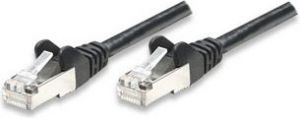 Intellinet Network Solutions Patchcord Cat5e, SF/UTP 10m, czarny, 5 sztuk (320429-5P) 2