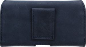 Nexeri Kabura skórzana IPHONE 5 do paska Nexeri 3D Crazy granatowe 3