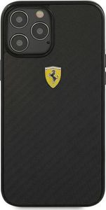 Ferrari Ferrari FERCAHCP12LBK iPhone 12 Pro Max 6,7 czarny/black hardcase On Track Real Carbon 3