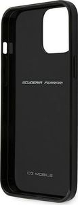 Ferrari Ferrari FERCAHCP12LBK iPhone 12 Pro Max 6,7 czarny/black hardcase On Track Real Carbon 7