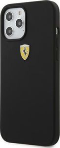 Ferrari Ferrari FESSIHCP12LBK iPhone 12 Pro Max 6,7 czarny/black hardcase On Track Silicone 2