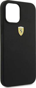 Ferrari Ferrari FESSIHCP12LBK iPhone 12 Pro Max 6,7 czarny/black hardcase On Track Silicone 8