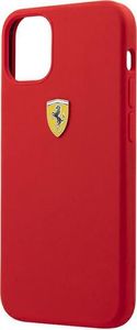 Ferrari Ferrari FESSIHCP12MRE iPhone 12/12 Pro 6,1 czerwony/red hardcase On Track Silicone 6