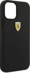 Ferrari Ferrari FESSIHCP12SBK iPhone 12 mini 5,4 czarny/black hardcase On Track Silicone 8
