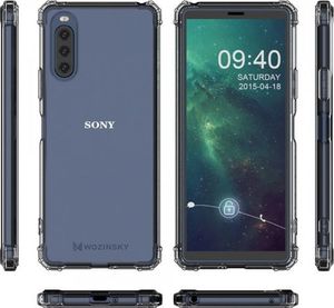 Wozinsky Wozinsky Anti Shock pancerne etui do Sony Xperia 10 II przezroczysty 8