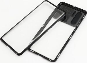 Wozinsky Wozinsky Magnetic Cam Slider Case magnetyczne etui 360 na cały telefon szkło na ekran osłona na aparat Huawei P30 Pro czarny 20
