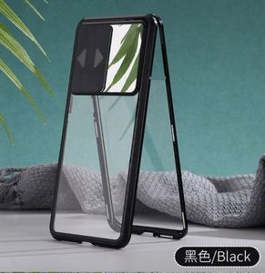 Wozinsky Wozinsky Magnetic Cam Slider Case magnetyczne etui 360 na cały telefon szkło na ekran osłona na aparat Huawei P40 Pro czarny 4