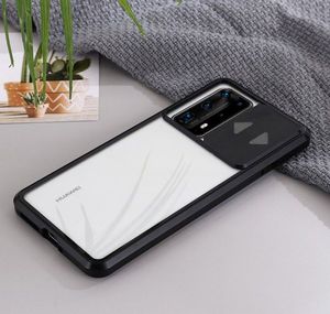 Wozinsky Wozinsky Magnetic Cam Slider Case magnetyczne etui 360 na cały telefon szkło na ekran osłona na aparat Huawei P40 Pro czarny 5