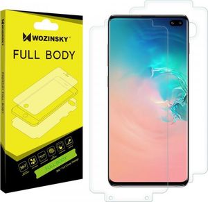 Wozinsky Wozinsky Full Body hydrożel samoregenerująca się folia ochronna na cały telefon Samsung Galaxy S10 Plus (in-display fingerprint sensor friendly) 25